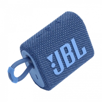 Caixa De Som Portátil Bluetooth Jbl Go 3 Eco, Azul
