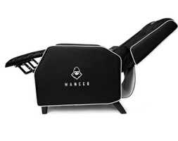 Poltrona Gamer Mancer Fenrir Preto/Branco, MCR-FNR-WT01 | R$1.427