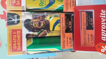 [Lojas físicas - Droga Raia]Kit desodorante + sabonete Rexona L4P2