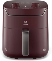 [Com Cashback R$139] Air Fryer Electrolux p/ Rita Lobo 5,6L Vermelha Escura Efficient Economia de Energia 1400W (EAF41) 127V ou 227V