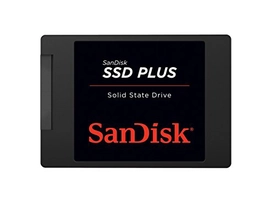 SanDisk SSD interno de 1 TB - SATA III 6 Gb/s, 7 mm, até 535 MB/s - SDSSDA-1T00-G27, Preto
