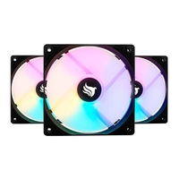 Kit Ventoinhas Pichau Gaming Feather X RGB 3x120mm, PG-FX120-RGB