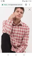 Camisa Xadrez em Flanela - R$30
