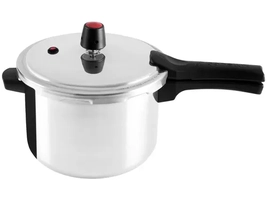 Panela de Pressão Panelux 4,5L Prata Fechamento Externo Magnific