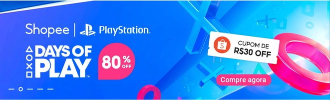 [APP] Gift Card PlayStation com R$30 OFF