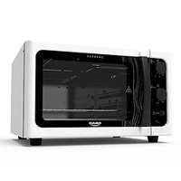 Forno de bancada elétrico Dako Supreme Branco 44 litros com grill dourador - 127v