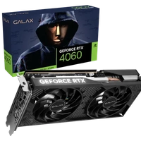 Placa de Vídeo RTX 4060 1-Click OC 2X TecLab Lite GALAX NVIDIA GeForce, 8GB GDDR6, G-SYNC, DLSS, Ray Tracing - 46NSL8MD9NXV