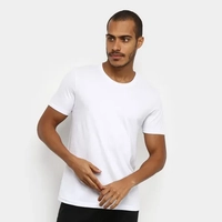 Camiseta Hering Slim Básica Masculina Bug