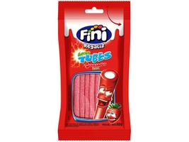 Bala de Gelatina Fini Tubes Morango Cítrico 80g | R$3