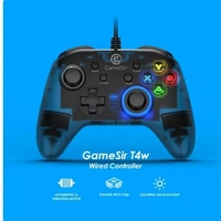 (1ª compra - Taxas já incluídas) Controle Gamepad Gamesir T4W - com Vibração e função Turbo 