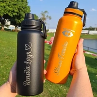 Garrafa térmica (Tipo Stanley) de 800ml até 1,2 Litros