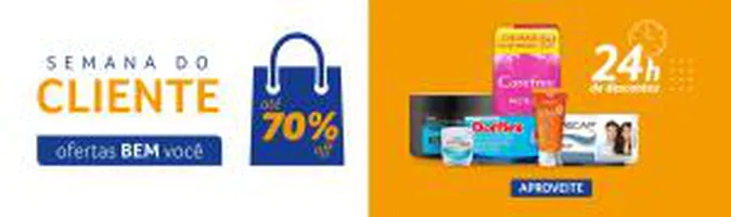 [PANVEL] 24 HORAS DE DESCONTOS - ATÉ 70% OFF EM PRODUTOS