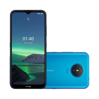 Smartphone Nokia 1.4 NK029 64GB 2GB RAM 4G Wi-Fi Dual Chip Câm. Dupla + Selfie 5MP 6.5&quot; HD+ Azul