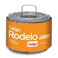 Arame Farpado Belgo Rodeio em promoção e com desconto. Entrega rápida em Arame Farpado. Promoção imperdível! Vem cá!