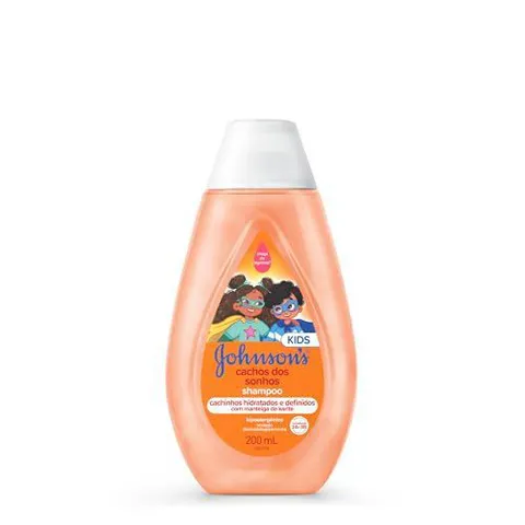 Shampoo Johnson's Baby Cachos Sonhos 200ml