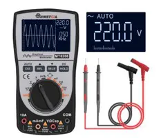Multímetro digital MUSTOOL MT8206 com funções de Osciloscópio AC/DC 2 - R$163