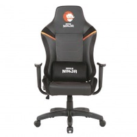 Cadeira Gamer Ninja Edição Especial Madara, Reclinável, Preto e Laranja