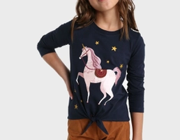 Camiseta Manga Longa Nozinho - R$13,90