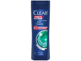 Shampoo Clear Men Anticaspa 2 em 1 - 400ml - leve 3 pague 2