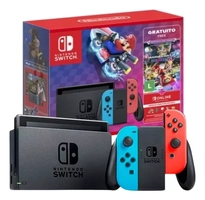  Console Nintendo Switch 32GB + Jogo Mario Kart 8 Deluxe + 3 Meses de NS Online