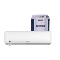 [Região Nordeste] Ar Condicionado Split Hi Wall Agratto On Top 9000 BTU/h Frio ACST9F-02 - 220 Volts