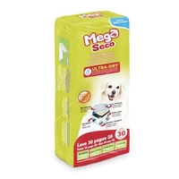 (REC)Mega Seco Tapete Higiênico 30 Und 65X60Cm