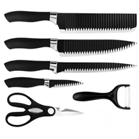 Kit Chef 6 Peças Aço Inox para Churrasco e Cozinha