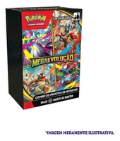 Combo Mini Booster Pokémon Mega Evolução PT-BR