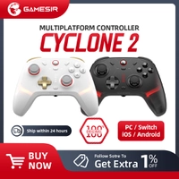 [R$191 Moedas/Do Brasil] Controle Gamesir Cyclone 2 com Hall Effect - Para Nintendo Switch, PC e Smartphone