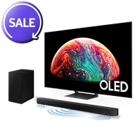 Combo Smart TV 55 polegadas OLED 4K 55S90C + Soundbar  HW-Q600C