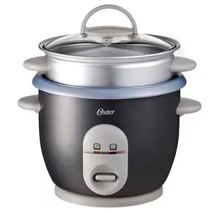 Panela de Arroz Elétrica 3 Xícaras 110V Cinza