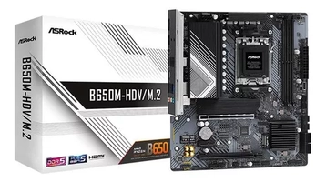 Placa Mãe AM5 Asrock B650m-hdv/m.2 