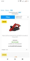 Plaina Elétrica Einhell RT-PL 820 850W Vermelha E Preta 220V | R$ 414