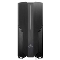 Gabinete Gamer Hyend Ocyctes rgb Lateral Acrílico 3.5 2.5 USB 3.0 s/ Cooler - Preto