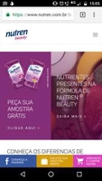 Amostra grátis Nutren beauty