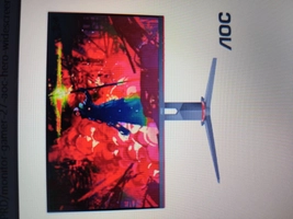 Monitor Gamer 27" AOC Hero Widescreen com 100 milhões:1 max de Contraste - 27G2/BK - R$1515