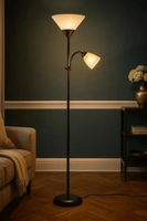 Luminária de Chão com Braço Ajustável 360°