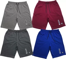 Kit Com 4 Bermudas Masculina Moletom Original Academia