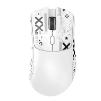 [Taxa Inclusa/Moedas/GOOGLE PAY] Mouse Gamer Sem Fio Attack Shark-Mouse Macro para Jogos, R1, 18000dpi, Sensor PAW3311, 1000Hz, Conexão Tri-Mode