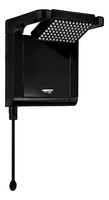 Chuveiro elétrico de parede Lorenzetti Acqua Ultra Star preto 7.8kW 220V