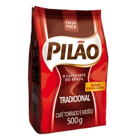 Café Pilão Torrado e Moído Tradicional Pouch 500g