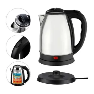 Chaleira Elétrica Com Auto Desligamento Após Fervura Jarra Inox Best 2 Litros Top