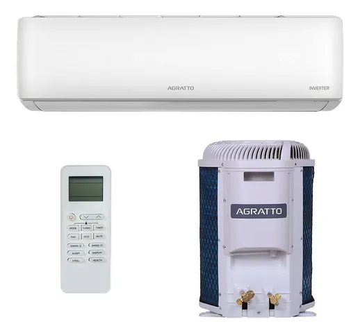 [Meli +] Ar Split Agratto Zen 9.000 Btus Frio Inverter 220v