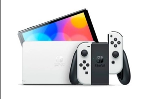 Console Nintendo Switch Oled com Joy-Con, Branco - HBGSKAAA2