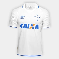 Camisa Cruzeiro II 17/18 s/nº - Torcedor Umbro Masculina - Branco e Azul - R$70