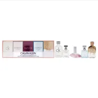 Kit Miniatura Perfumes Femeninos Calvin Klein Deluxe Travel Collection