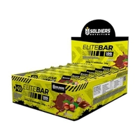 Elitebar - Barra de Proteína Cx12 unid - 10g Proteína - Chocolate c/ Avelã
