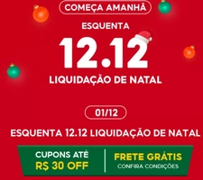 Esquenta 12.12 um presente novo todos os dias na SHOPPE