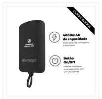 Carregador Portátil Nano Snap Micro USB V8 - Gshield