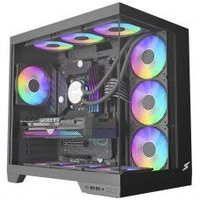 Gabinete SuperFrame Vhagar Mid Tower ATX Preto